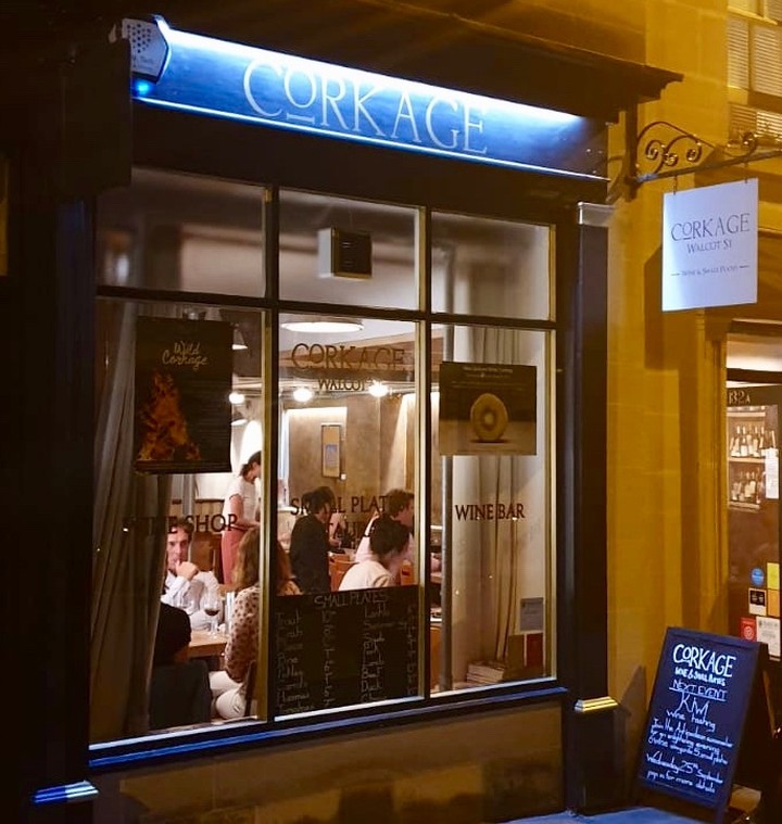 After dark, Corkage Walcot Street is a beacon of light promising great food and wine and good times in a cosy, and convivial atmosphere. Local and independent is best. #corkagebath #bath #batheats #restaurant #winebar