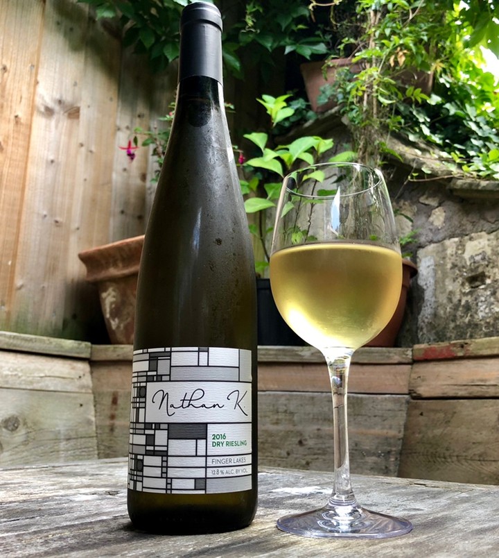 Our favourite winemaker in the States is the maverick lone wolf Nathan Kendall. His Finger Lakes Riesling from New York state is an absolute revelation. Last few bottles. #corkagebath #bath #batheats #nkendallwine #restaurant #winebar