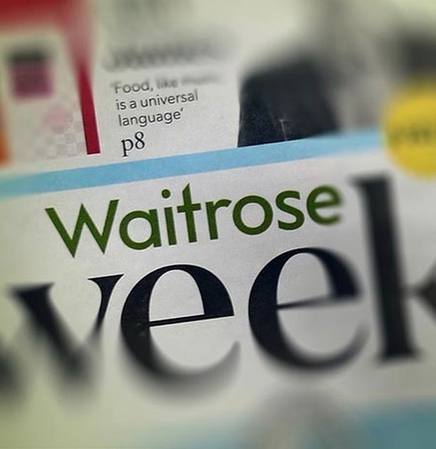 Has anyone kept a copy of Waitrose Weekend from 12th September? Chapel Row featured in ‘The 50 Best Places for Lunch under £30.’ To find out for yourself book online or drop by Wednesday to Friday. Our set lunch changes regularly and we suggest the perfect wine pairing for each dish. If you do have a copy please drop one off and stay for a drink.