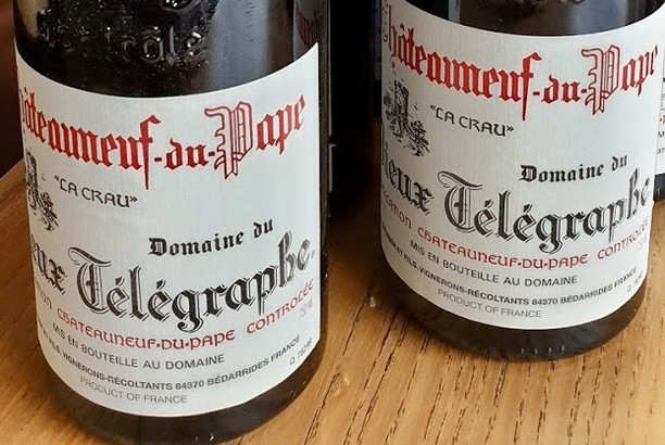 After last weekend’s 2008 Corton we are kicking off this Saturday with a wonderfully wintery Vieux Télégraphe 2000. This bruising Châteauneuf-du-Pape ticks all the spicy, herbal Rhône boxes. Ring ahead to reserve a glass.